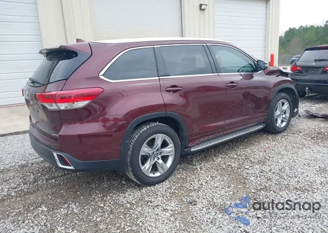 2018 Toyota Highlander Limited from USA, damaged, VIN 5TDYZRFH9JS282194